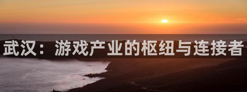 沐鸣娱乐2下载：武汉：游戏产业的枢纽与连接者