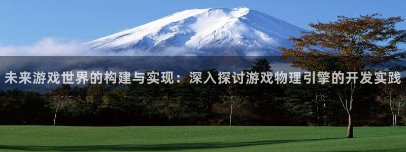 沐鸣2输钱能要回来吗：未来游戏世界的构建与实现：深入探讨游戏物理引擎的开发实践