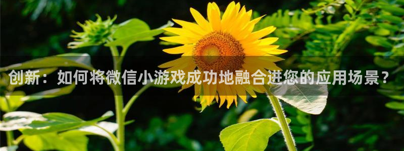 沐鸣2撤35994还和：创新：如何将微信小游戏成功地融合进您的应用场景？