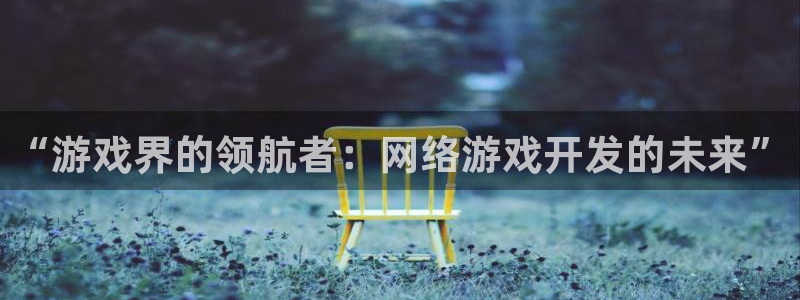 沐鸣2平台代理注册：“游戏界的领航者：网络游戏开发的未来”